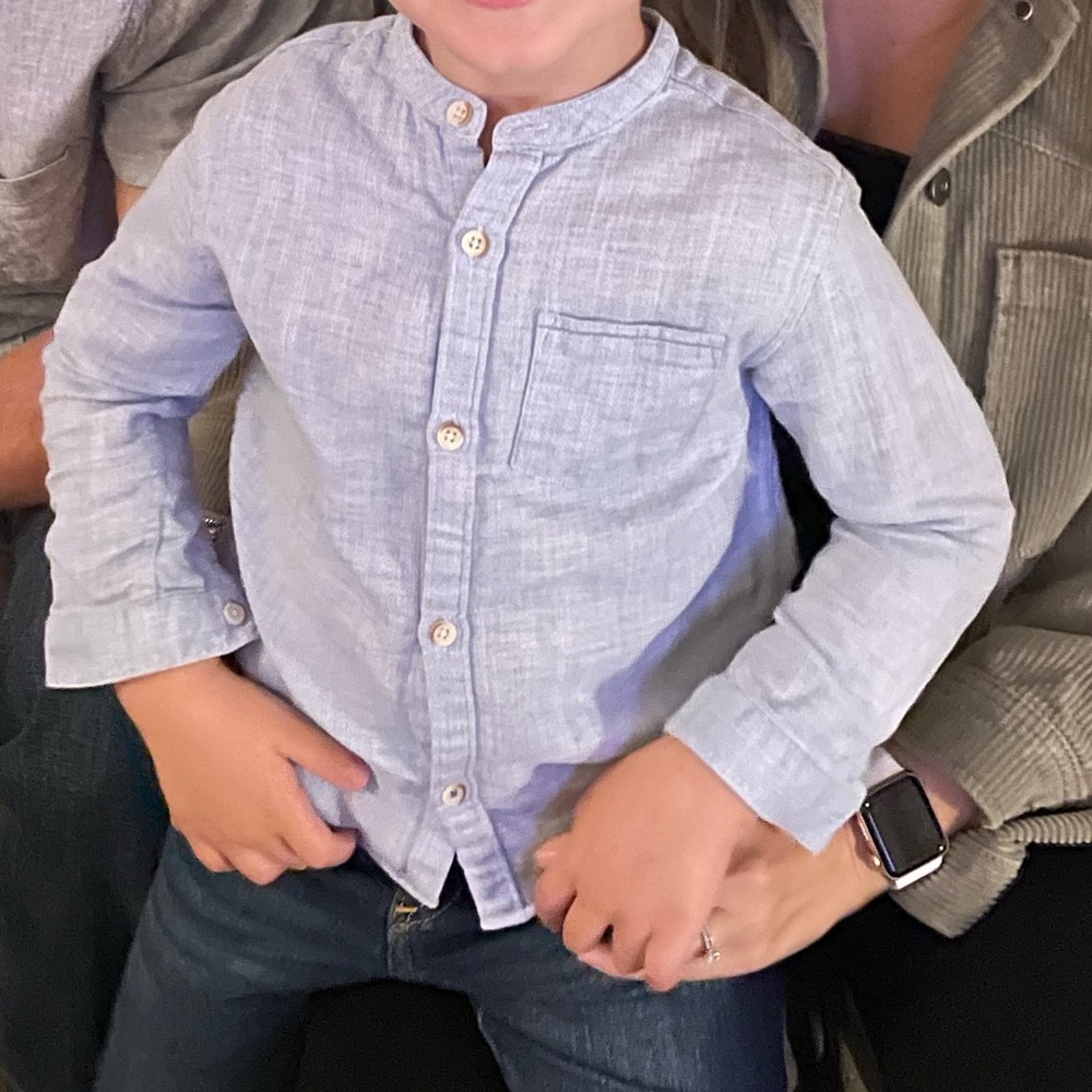 Zara button down sz 3-4 boys
